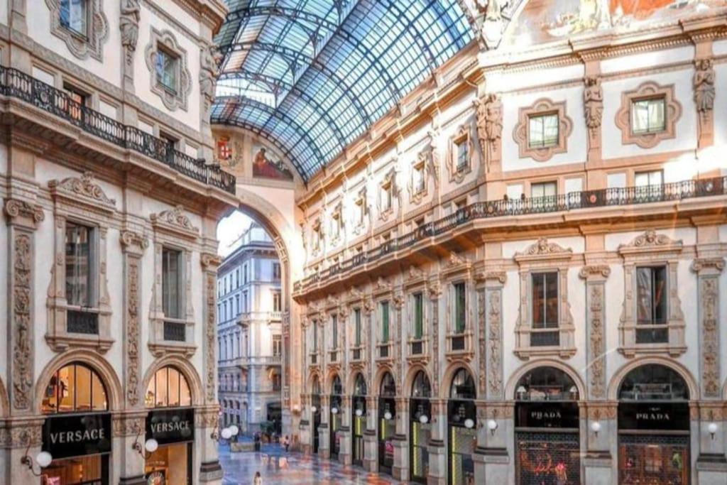 Ad Un Passo Dal Duomo Elegante Appartamento Wifi Milánó Kültér fotó